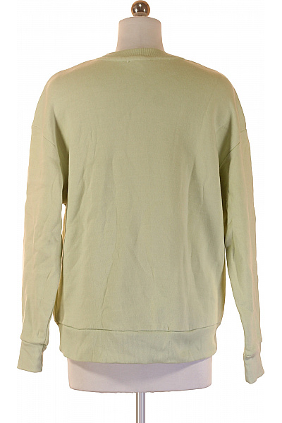 Sublevel Dámská bavlněná světle zelená mikina crewneck s výšivkou oversized Velikost S | Sublevel | obrázek 3