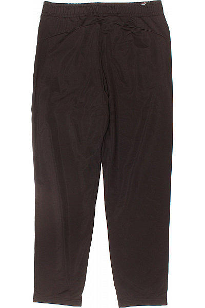 Puma Pánské tmavě hnědé sportovní volnočasové tepláky s pružným pasem Vel. s | Puma | obrázek 3