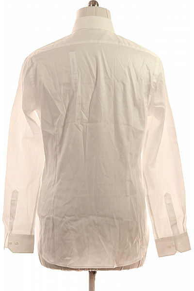 MICHAEL KORS Pánská bavlněná košile bílá elegantní business dlouhá s prodlouženým rukávem Vel. 43 | MICHAEL KORS | obrázek 2