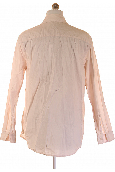 Dámská bavlněná košile s dlouhým rukávem růžová Vel. s | Unimoda | obrázek 3