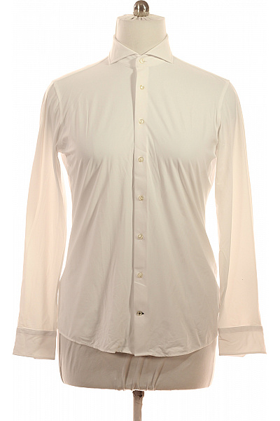 JOOP! Pánská bílá košile dlouhý rukáv elegantní vypasovaná business Velikost 39 | JOOP! | obrázek 2