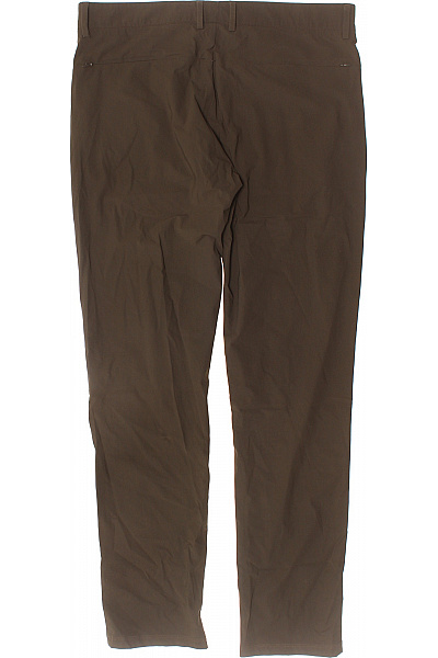 SAVE THE DUCK Dámské nylonové outdoorové rovné kalhoty hnědé pohodlné Vel. 34 | SAVE THE DUCK | obrázek 2