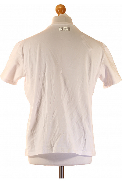 Pánské bílé tričko s krátkým rukávem a potiskem na pláž Velikost XL | Unimoda | obrázek 3