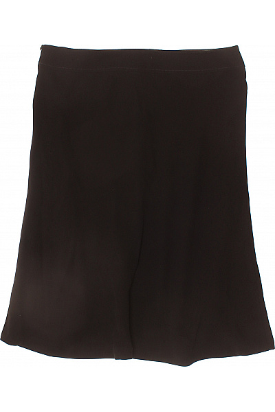 Marks & Spencer Dámská polyesterová černá áčková sukně elegantní ke kolenům Velikost EU 14 | Marks & Spencer | obrázek 3