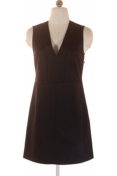 dámské černé letní šaty mini Vel. S | Unimoda | obrázek 2