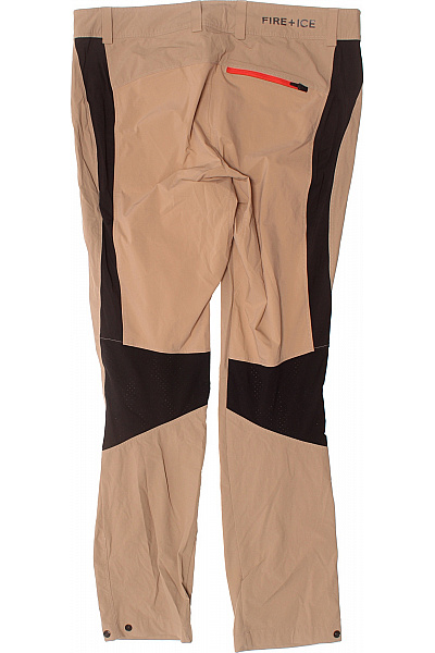 fire and ice Pánské sportovní outdoorové kalhoty béžové dlouhé funkční s kapsami Velikost EU 52 | fire and ice | obrázek 3