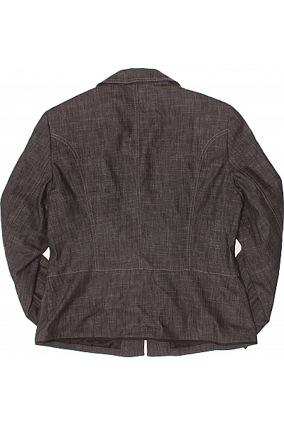 GERRY WEBER Dámská tmavá přechodová bunda se zipem moderní elegantní krátká Vel. 40 | GERRY WEBER | obrázek 2