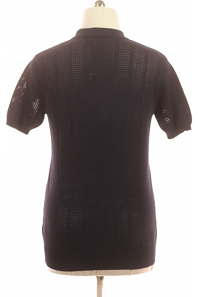 moncrief Dámské tmavě modré síťované polo tričko s krátkým rukávem Velikost L | moncrief | obrázek 3