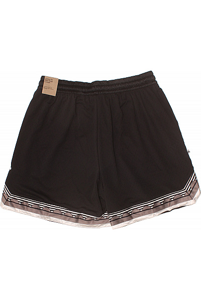 DRIFTER Černé polyesterové sportovní basketbalové kraťasy volné s potiskem Vel. XS | DRIFTER | obrázek 2