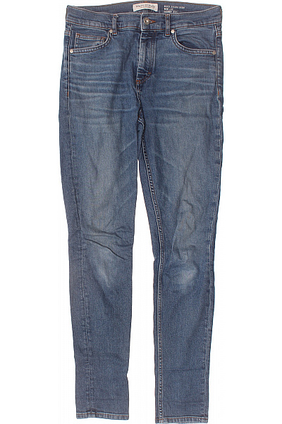 Marc O´Polo Dámské Džíny MOD SKARA HIGH Skinny Fit Seprané Modré S Vysokým Pasem Vel. S
