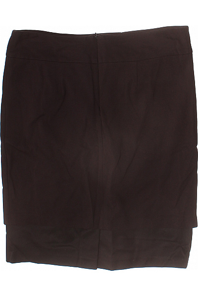 monari Dámská viskózová pouzdrová sukně černá elegantní se zipem krátká Vel. 40+ | monari | obrázek 3