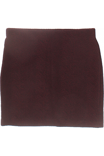 Esprit Dámská pouzdrová mini sukně polyesterová tmavě červená jednobarevná elastická Vel. S | Esprit | obrázek 2