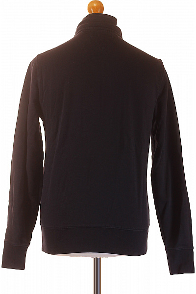 TOMMY HILFIGER Pánská bavlněná tmavě modrá mikina na zip se stojáčkem Velikost m | TOMMY HILFIGER | obrázek 3