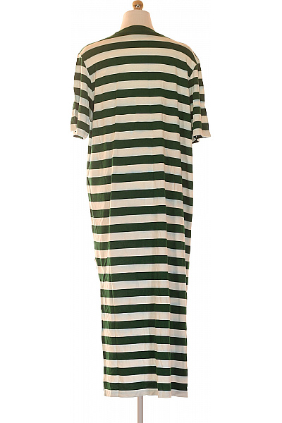 Marc O´Polo Zelené pruhované tričkové šaty letní volnočasové viskózové Vel. XL | Marc O´Polo | obrázek 2
