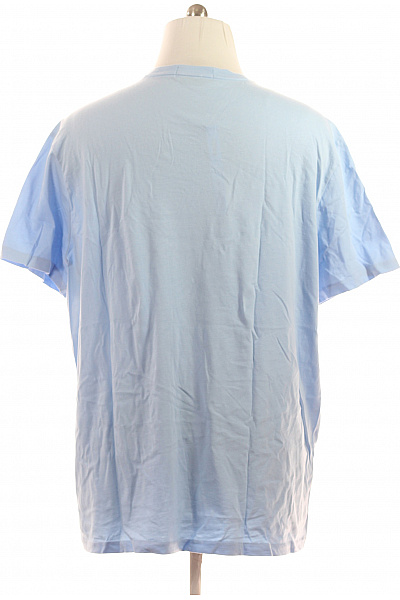 Pánské modré tričko krátký rukáv s nápisem sportovní basic Vel. xxl | Unimoda | obrázek 3