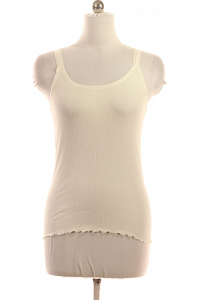 Rosemunde Dámské žebrované tílko krémové basic tenká ramínka letní Velikost l | Rosemunde | obrázek 2