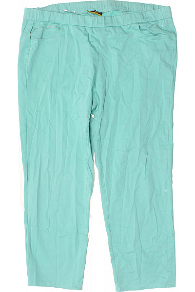 FRANK WALDER Dámské Kalhoty Zelené Second hand | FRANK WALDER | obrázek 2