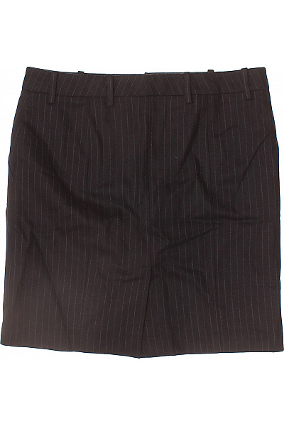 Marc O´Polo Dámská viskózová pouzdrová sukně krátká business pruhovaná černá Vel. 34 | Marc O´Polo | obrázek 3
