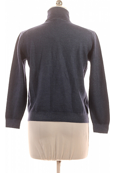 PIERRE CARDIN Dámský vlněný rolák podzimní zimní elegantní modrý Vel. XL | PIERRE CARDIN | obrázek 3