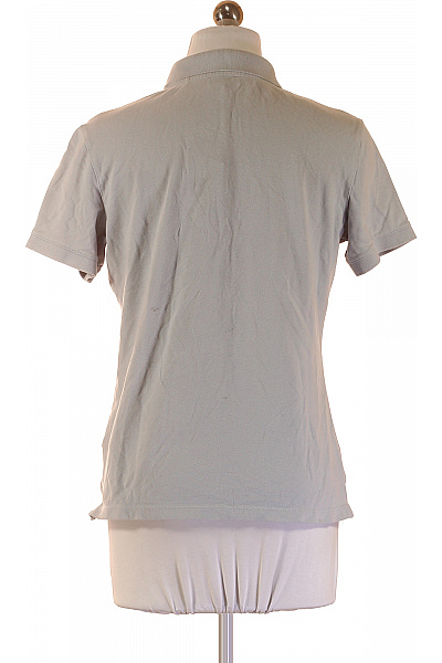 U.S.POLO ASSN. Dámské bavlněné polo tričko s krátkým rukávem a výšivkou šedé Vel. m | U.S.POLO ASSN. | obrázek 2