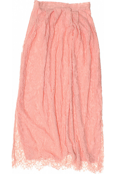 New look Dámská Růžová Maxi Sukně Krajková Volná Romantická Letní Velikost 36 | New look | obrázek 3