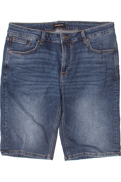 LAWRENCE GREY Pánské modré riflové kraťasy volnočasové ležérní s kapsami Vel. 36 | LAWRENCE GREY | obrázek 2