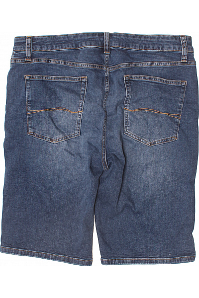 LAWRENCE GREY Pánské modré riflové kraťasy volnočasové ležérní s kapsami Vel. 36 | LAWRENCE GREY | obrázek 3