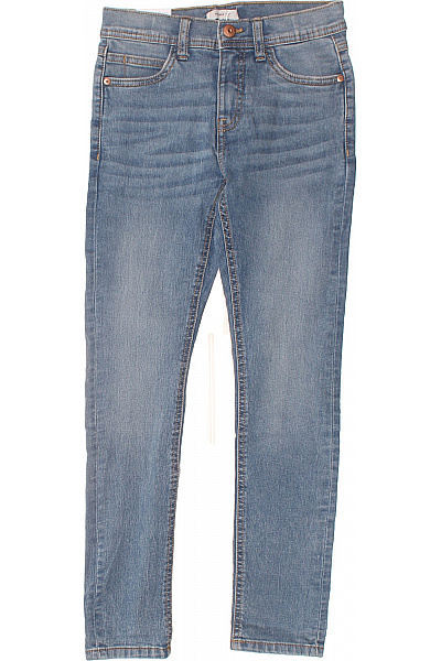 Name It Dívčí Džíny Světle Modré Slim Fit Střední Délka Casual Vel. 140cm