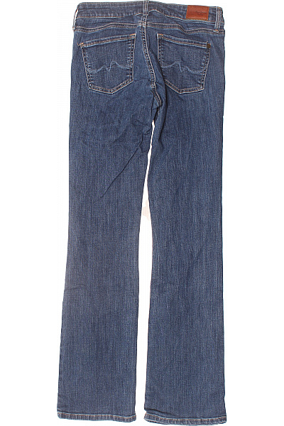 Pepe Jeans Dámské modré bootcut džíny strečové seprané Velikost S | Pepe Jeans | obrázek 2