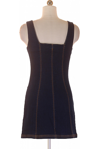 FINDERS Džínové šaty na ramínka mini propínací s kapsami Vel. s | FINDERS | obrázek 2