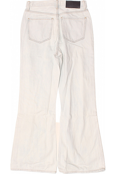 Dámské džíny se širokými nohavicemi světle modré vintage Velikost S | Unimoda | obrázek 2