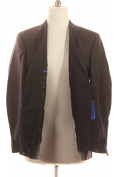 PIERRE CARDIN Pánské vlněné společenské sako pruhované moderní Velikost 56 | PIERRE CARDIN | obrázek 3