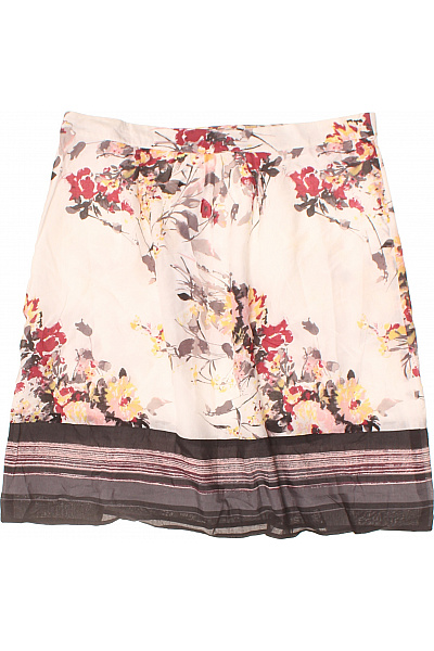 s.OLIVER Dámská květinová sukně s potiskem a pruhovaným lemem Velikost EU 38 | s.OLIVER | obrázek 3