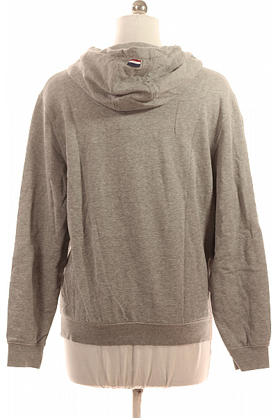 U.S.POLO ASSN. Dámská bavlněná šedá mikina s kapucí klokaní kapsou streetwear Vel. l | U.S.POLO ASSN. | obrázek 3