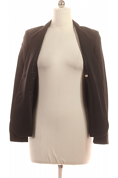 Hugo Boss Dámské černé vypasované sako elegantní business jednořadé na běžné nošení Velikost M | Hugo Boss | obrázek 4