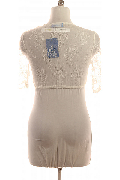 Trachtenmanufaktur Bílé krajkové zavinovací bolerko průsvitné nylonové elegantní Velikost 40 | Trachtenmanufaktur | obrázek 2