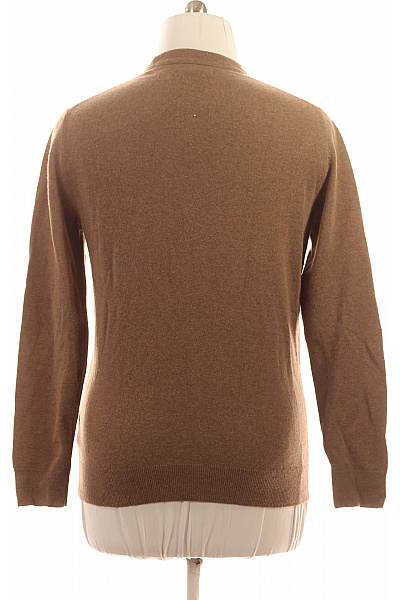 Marc O´Polo Pánský viskózový hnědý svetr basic dlouhý rukáv přes hlavu Vel. L | Marc O´Polo | obrázek 2