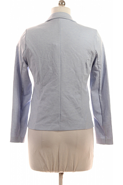 b.young Dámský světle modrý polyesterový vypasovaný blejzr s jedním knoflíkem jarní Vel. 38 | b.young | obrázek 3