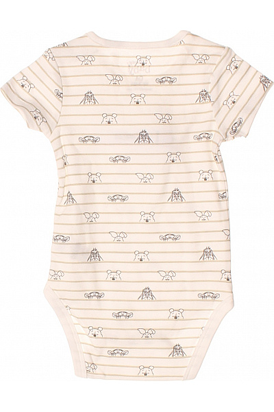 DISNEY Dětské body s krátkým rukávem pruhy potisk medvídek Vel. 68 | DISNEY | obrázek 2