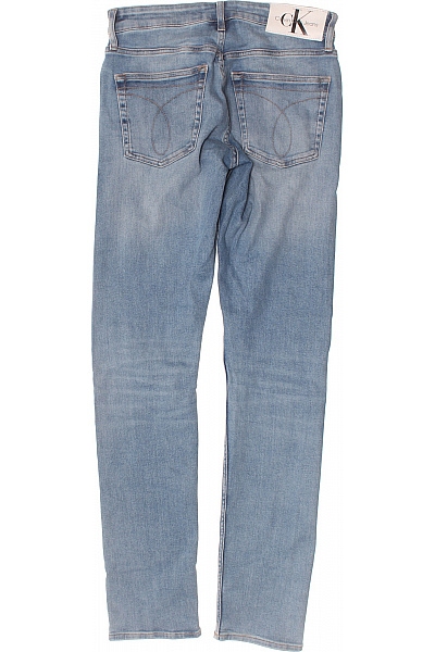 Calvin Klein Pánské modré džíny slim světle seprané s kapsami Vel. W30L34 | Calvin Klein | obrázek 2