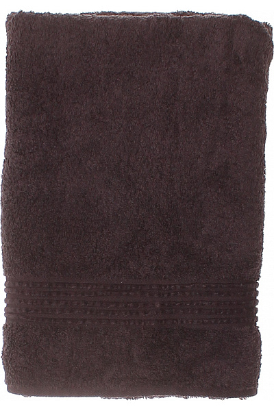Move Hnědý Froté Ručník Koupelnový S Dekoračním Lemem