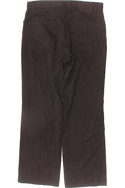 ted baker Dámské oblekové kalhoty tmavě hnědé rovné volné elegantní Vel. 34 | ted baker | obrázek 3