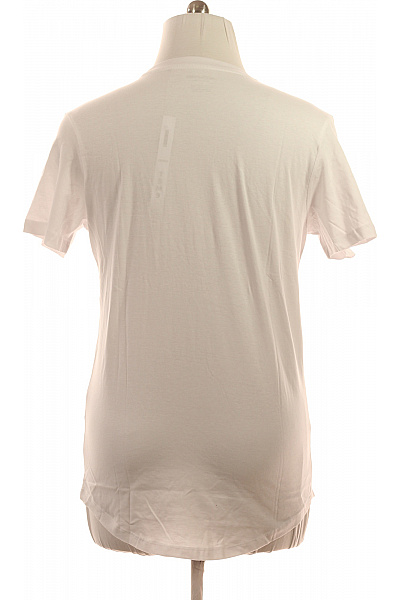 JACK & JONES Pánské tričko bílé basic s krátkým rukávem a kulatým výstřihem Velikost l | JACK & JONES | obrázek 3