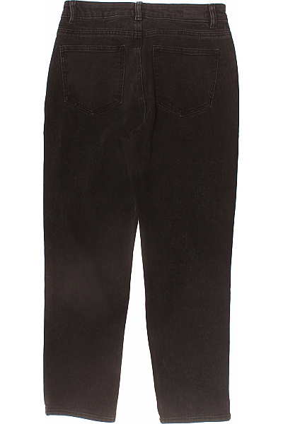 ONLY Dámské černé džíny high waist na knoflíky rovné klasické Vel. 30 | ONLY | obrázek 2