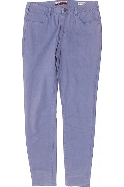 Scotch & Soda Dámské Bavlněné Fialové Strečové Skinny Džíny S Kapsami Velikost 32