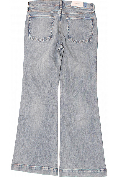7 for all mankind Dámské seprané modré džíny zvonové střih vintage styl Velikost 30 | 7 for all mankind | obrázek 2
