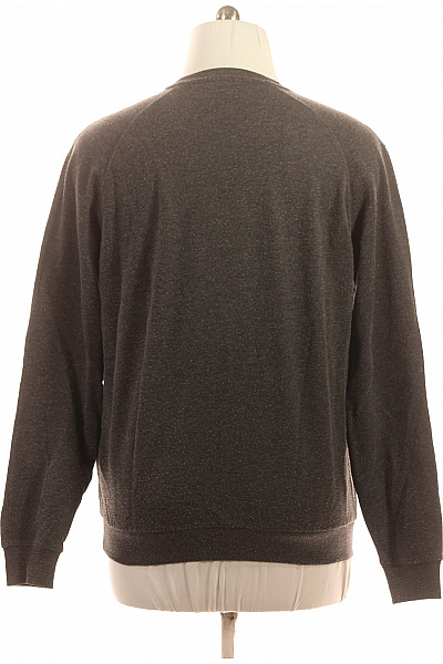 U.S.POLO ASSN. Pánská šedá melírovaná mikina crewneck s dlouhým rukávem bez kapuce Vel. xl | U.S.POLO ASSN. | obrázek 2