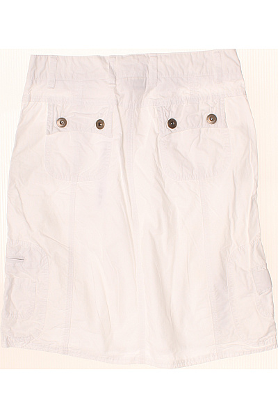 Street One Bílá bavlněná cargo sukně mini s kapsami Vel. EU 34 | Street One | obrázek 3