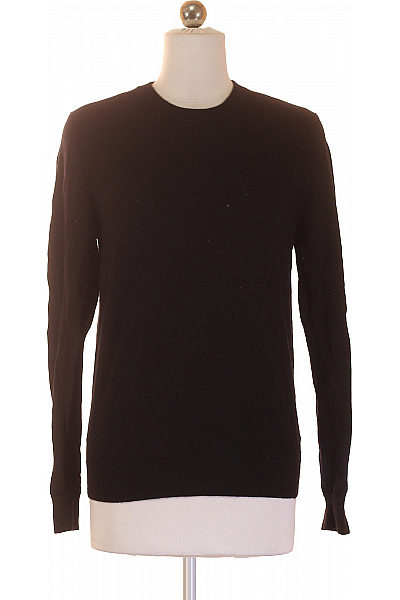 Dine'n Dance Dámský vlněný černý pulovr basic dlouhý rukáv elegantní přes hlavu Vel. 34 | Dine'n Dance | obrázek 2