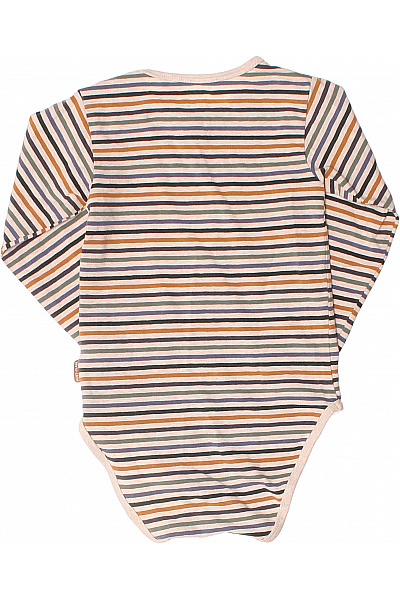 HUST and CLAIRE Dětské body pruhované bavlněné dlouhý rukáv | HUST and CLAIRE | obrázek 2
